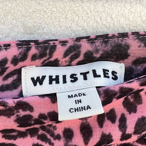 **** Whistles Wild Cat Print Skirt (R) - Picture 9 of 12